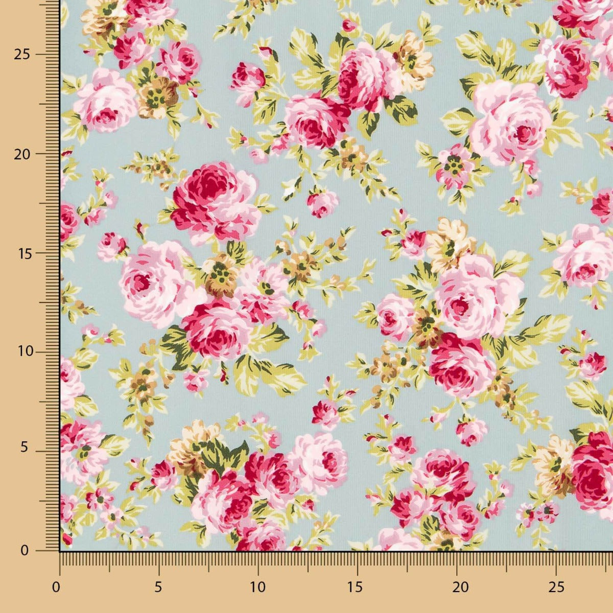 Crêpe Cretonne Aigue-Marine - Ribes y Casals