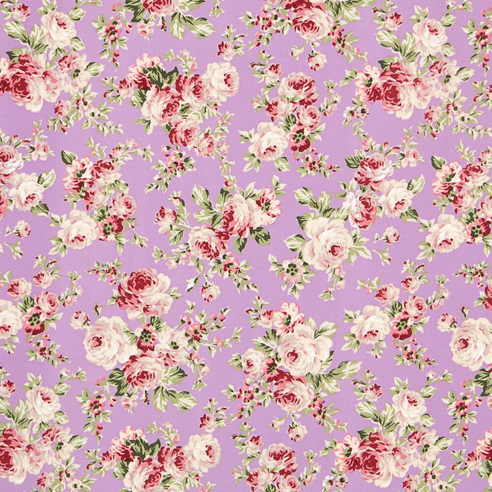 Crêpe Cretonne Mauve - Ribes y Casals