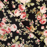 Crêpe Cretonne Noir - Ribes y Casals