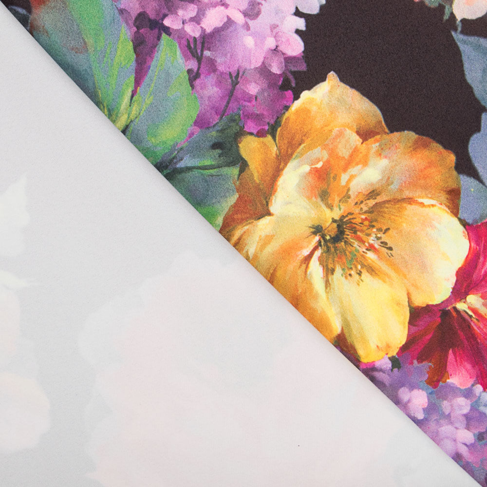 Fama Fleur Aquarelle Noir - Ribes y Casals