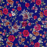 Crêpe Châle Manille Bleu Manille - Ribes y Casals