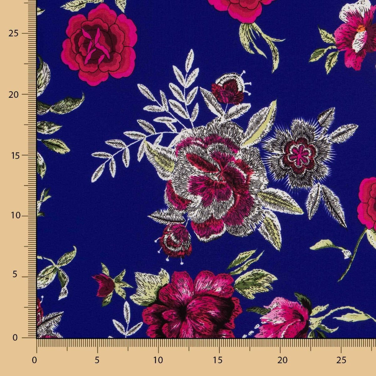 Crêpe Châle Manille Bleu Manille - Ribes y Casals