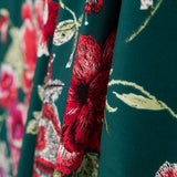 Crêpe Châle Manille Vert Bouteille - Ribes y Casals