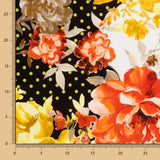 Trench stretch pistache fleur à pois - Ribes y Casals