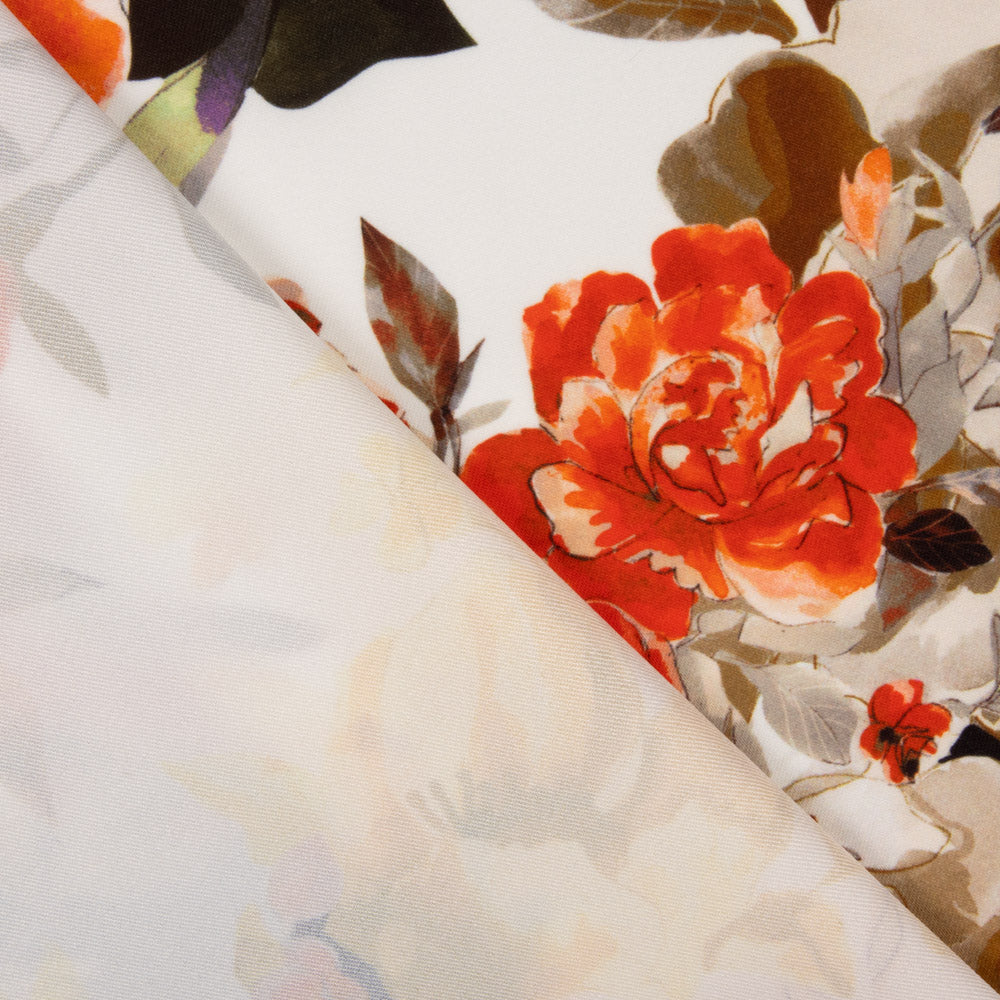 Trench stretch pistache fleur à pois - Ribes y Casals