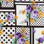 Bi-stretch Patch Cretonne Mauve - Ribes y Casals