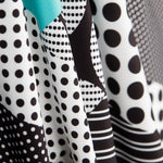 Bi-stretch Patch Geo Aquamarine - Ribes y Casals