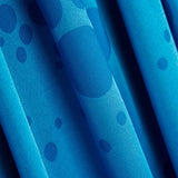 Jacquard bleu roi extensible à pois multiples - Ribes y Casals