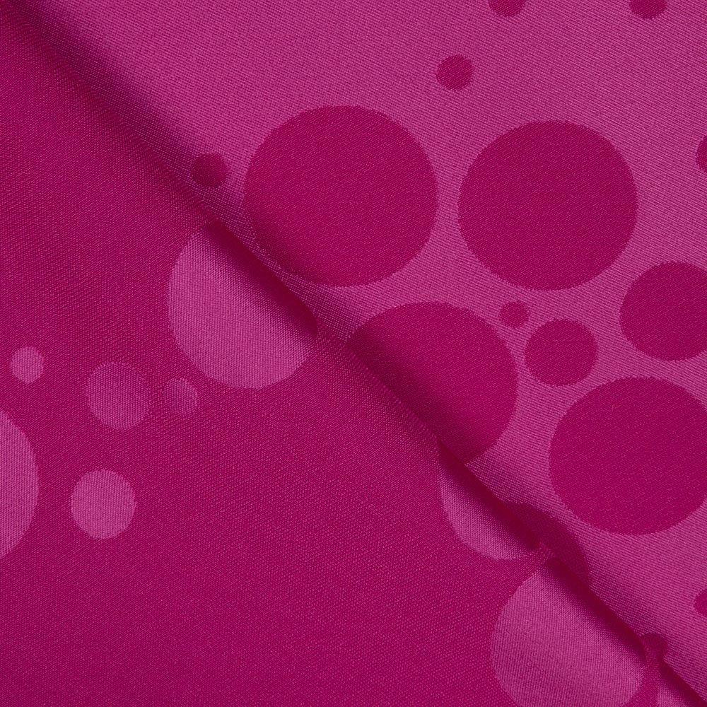 Jacquard Multi Pois Stretch Orchidée - Ribes y Casals