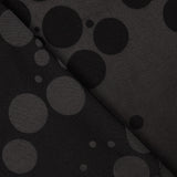 Jacquard Multi Pois Stretch Noir - Ribes y Casals
