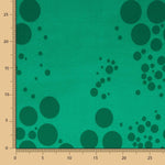 Jacquard Stretch Vert Multi Pois - Ribes y Casals