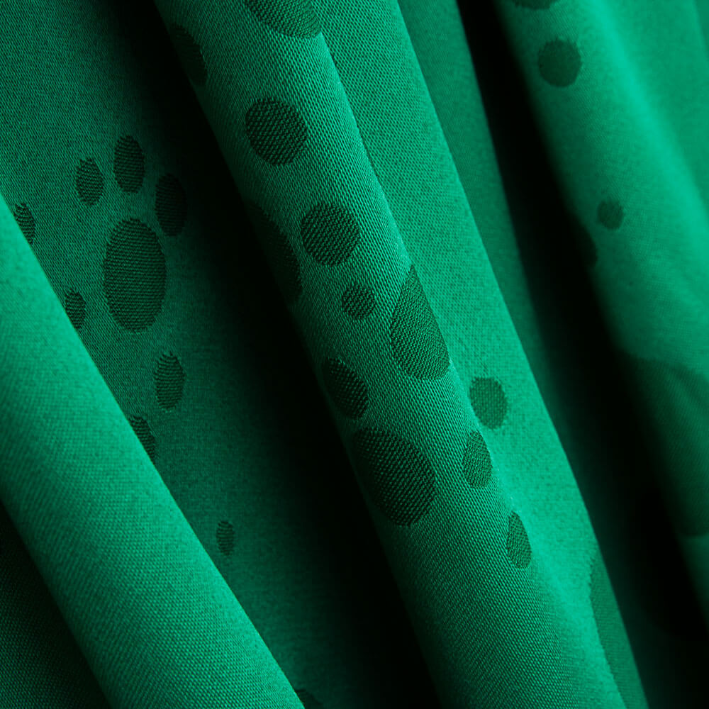 Jacquard Stretch Vert Multi Pois - Ribes y Casals