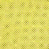 Gabardine extensible à pois 3 mm citron vert-bougainvillier - Ribes y Casals