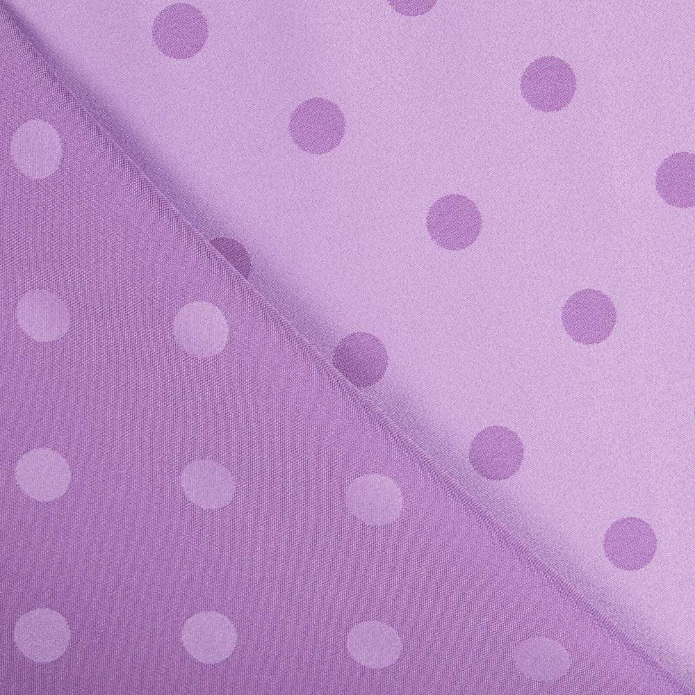 Jacquard Pois 1,5cm Mauve - Ribes y Casals