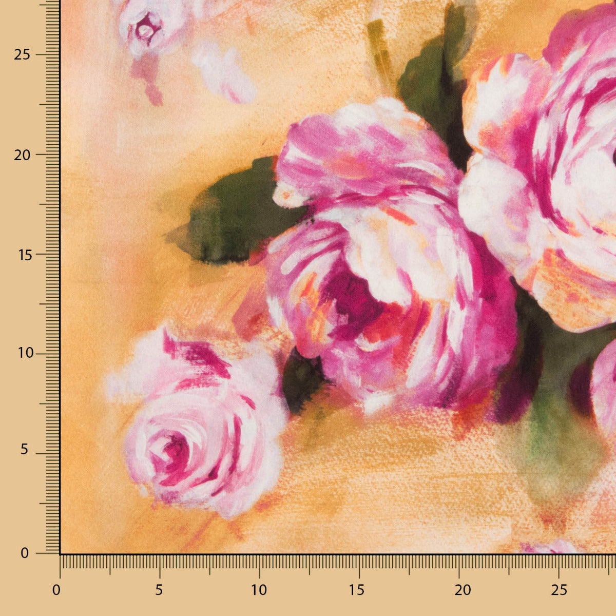 Retal Fama Strecht Cretonero Salmón 150x140 cm - Ribes y Casals