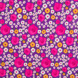 Crêpe Rose Marguerite Fuchsia - Ribes y Casals