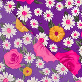 Crêpe Rose Marguerite Fuchsia - Ribes y Casals