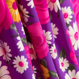 Crêpe Rose Marguerite Fuchsia - Ribes y Casals