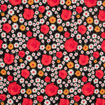 Crêpe Rouge Marguerite et Rose - Ribes y Casals