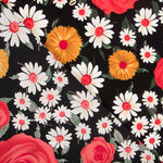 Crêpe Rouge Marguerite et Rose - Ribes y Casals