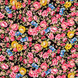 Cretonne en polyester noir Nita Cretonne - Ribes y Casals