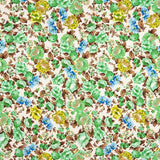 Cretonne en polyester vert Nita Cretonne - Ribes y Casals