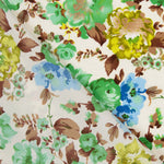 Cretonne en polyester vert Nita Cretonne - Ribes y Casals