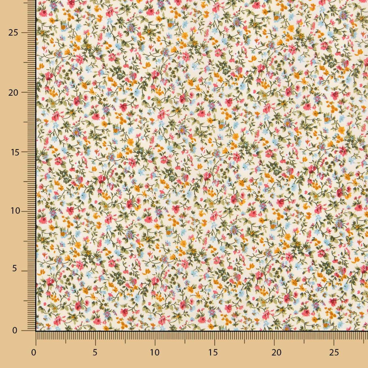 Crêpe Fleur Mini Écru - Ribes y Casals