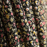 Crêpe Fleur Mini Noir - Ribes y Casals