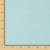 Crêpe Pois Mini Vert D&#39;eau - Ribes y Casals