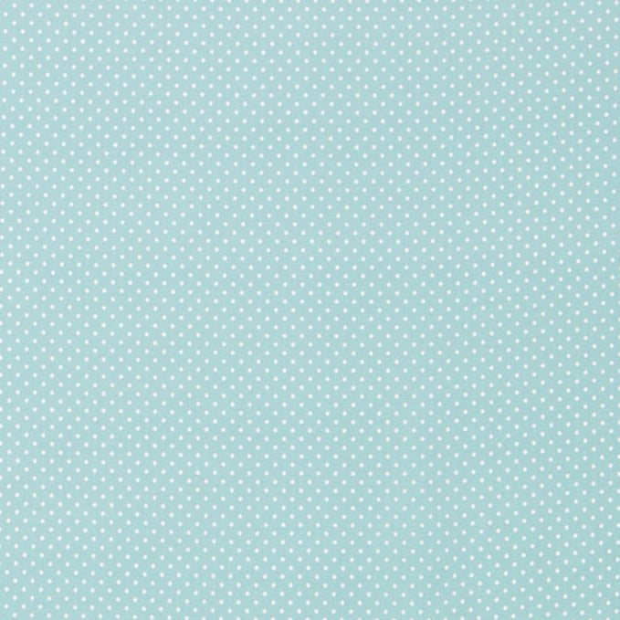 Crêpe Pois Mini Vert D&#39;eau - Ribes y Casals