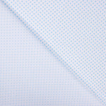 Tissu Popeline Flamenco  Pois 2mm Bleu Ciel - Ribes y Casals