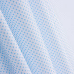 Tissu Popeline Flamenco  Pois 2mm Bleu Ciel - Ribes y Casals