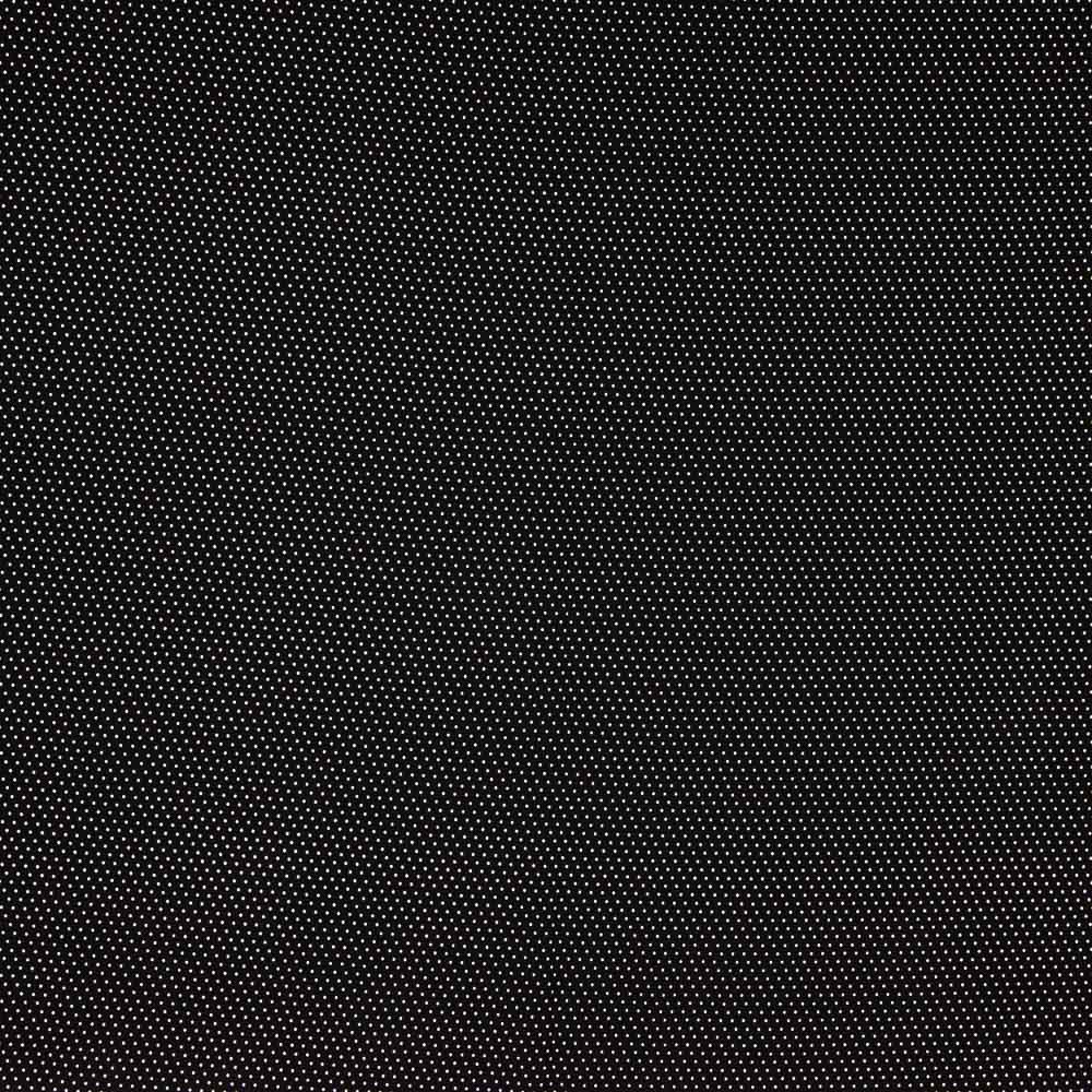 Gabardine Elastique Pois 3mm Noir-Blanc - Ribes y Casals