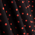 Trench stretch rouge à pois - Ribes y Casals