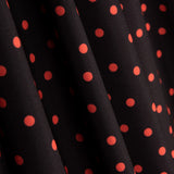 Trench stretch rouge à pois - Ribes y Casals