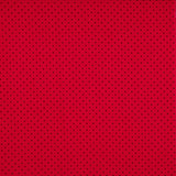 Gabardine Elastique Pois 3mm Rouge-Noir - Ribes y Casals