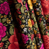 Crêpe Polyester Cretonne Royal Noir - Ribes y Casals