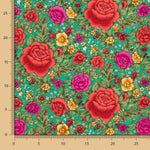 Crêpe Polyester Royal Cretonne Vert - Ribes y Casals