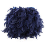 Flecos de Pluma Pavo Azul Marino. - Ribes y Casals