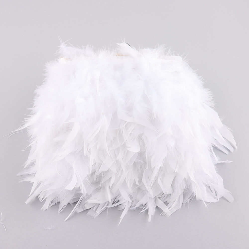 Flecos de Pluma Pavo Blanco. - Ribes y Casals