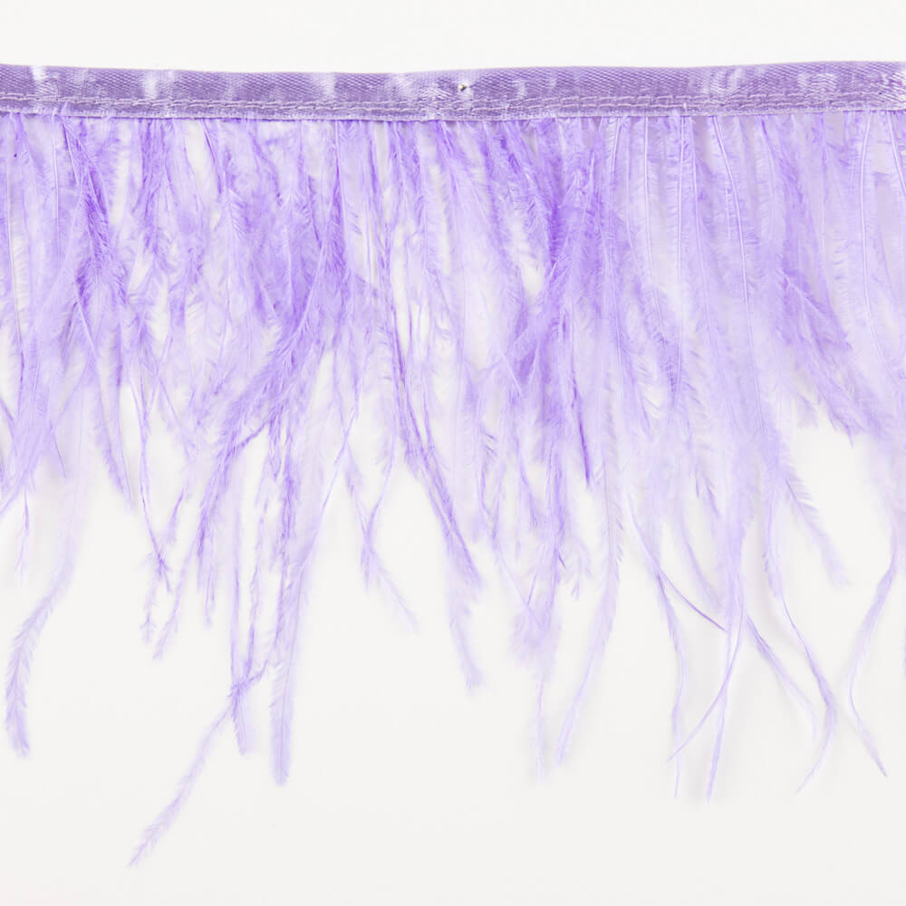 Flecos de Pluma Avestruz Lila. - Ribes y Casals