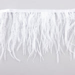 Flecos de Pluma Avestruz Blanco. - Ribes y Casals