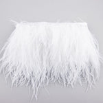 Flecos de Pluma Avestruz Blanco. - Ribes y Casals