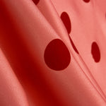 Fama Corail Pois Floqué Rouge 30mm - Ribes y Casals