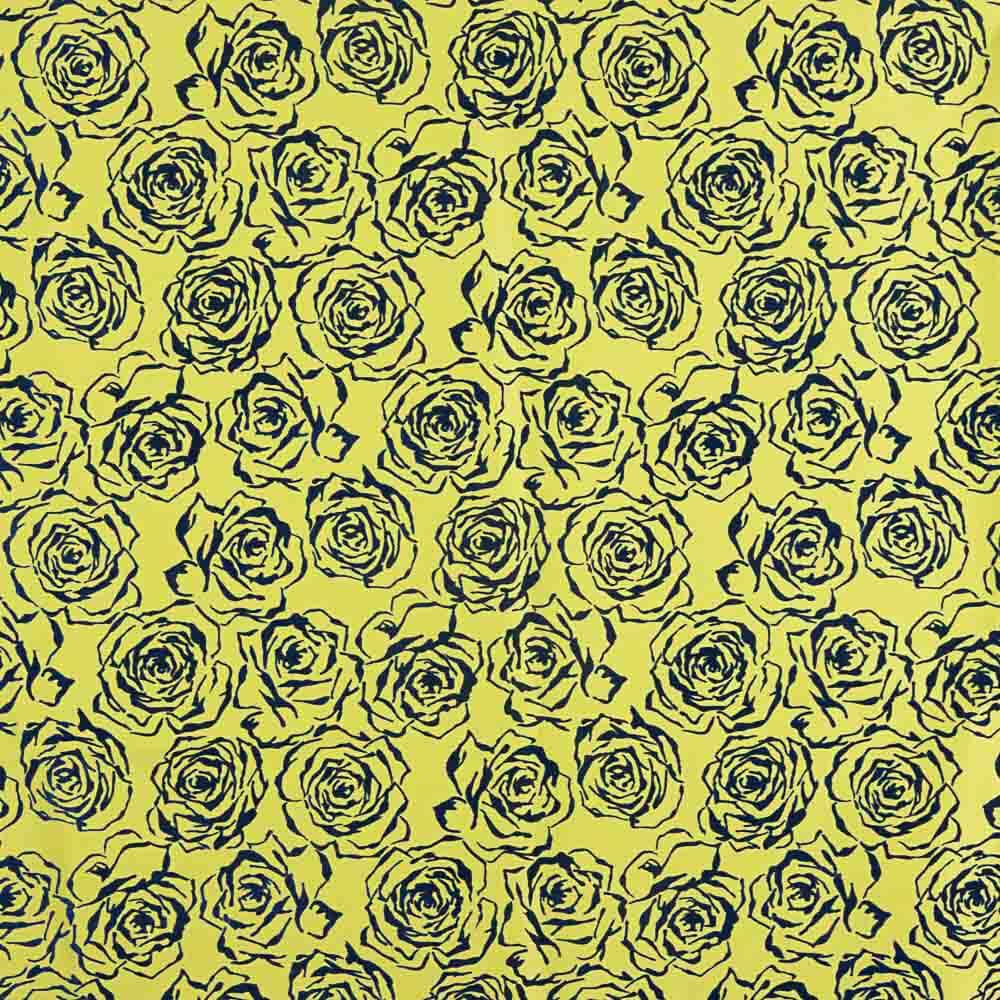 Fama Lime Floqué Rose Bleu - Ribes y Casals