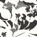 Crispy Milano Fleurs Blanc Noir - Ribes y Casals