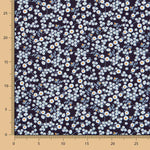Coton Marguerites Navy - Ribes y Casals