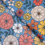 Popeline de Coton Fleurs Dara - Ribes y Casals