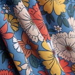 Popeline de Coton Fleurs Dara - Ribes y Casals